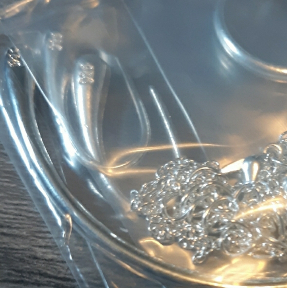 925 Sterling Silver Water Drop Tear Jewelry Set - Picture 7 of 7